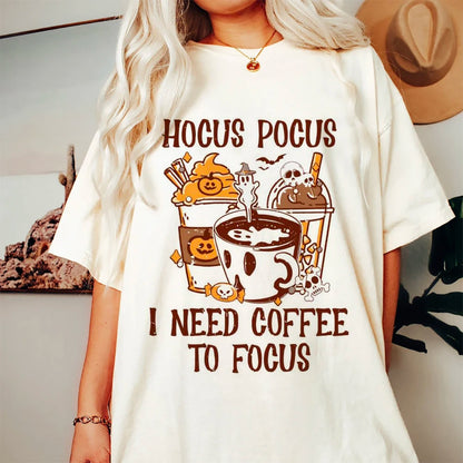 Coffee & Magic: Hocus Pocus Halloween Tee