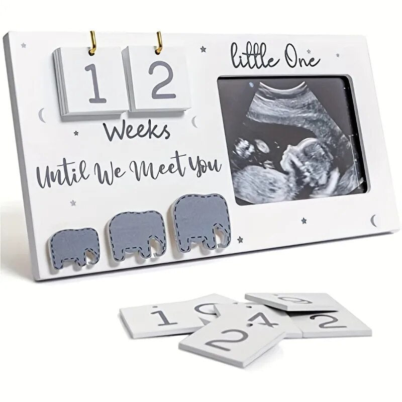 Countdown to Joy: Ultrasound Photo Frame for Baby's