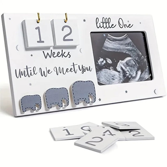 Countdown to Joy: Ultrasound Photo Frame for Baby's