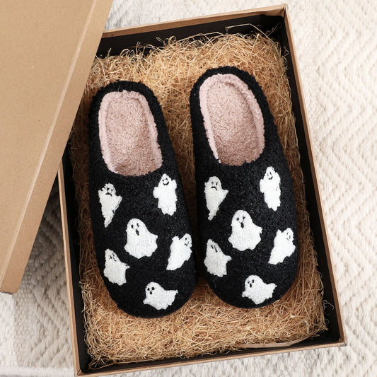 Ghostly Snuggle Slippers