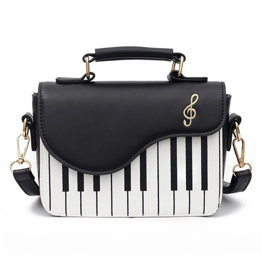 Graceful Piano Shoulder Bag 2024