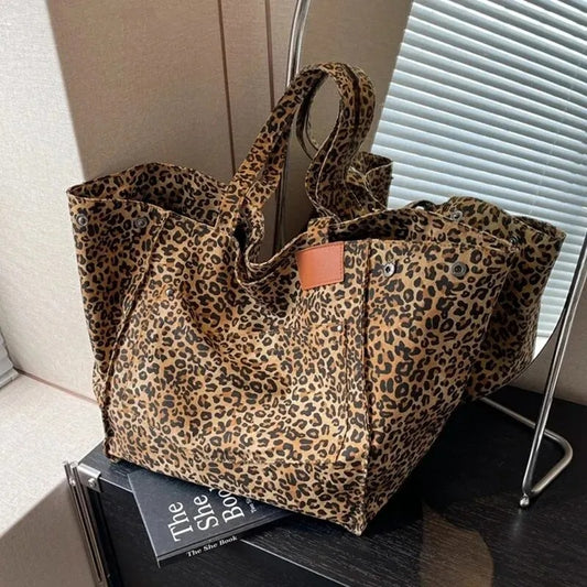 Leopard Luxe Tote Bag