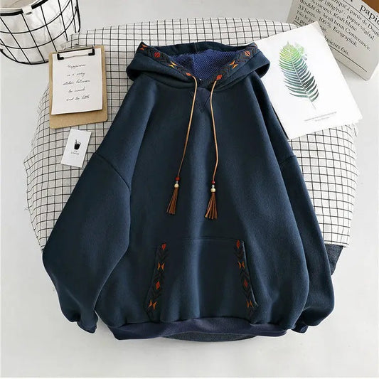 Vintage Tassel Hoodie