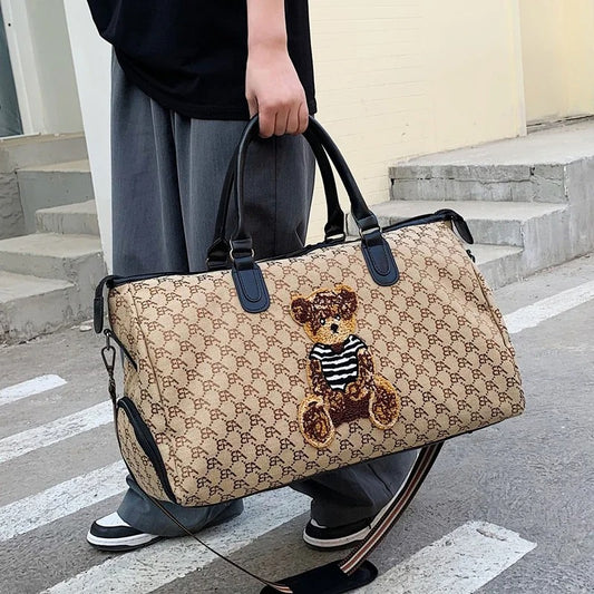 Luxe Bear Duffle Bag